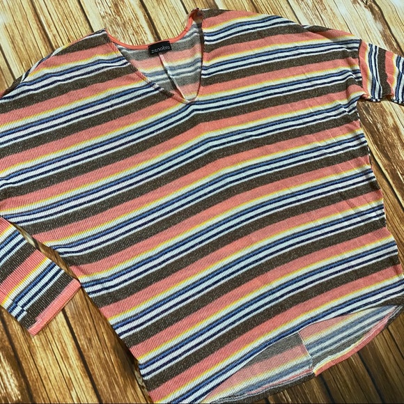 🆕Zenobia Striped Knit Tunic - Picture 2 of 6